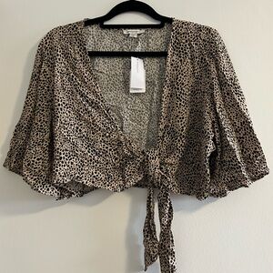 American Eagle Tie Crop Top